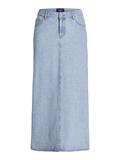 JXAURA LONG MW DENIM SKIRT DNM light blue denim