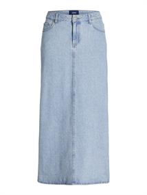 JXAURA LONG MW DENIM SKIRT DNM light blue denim