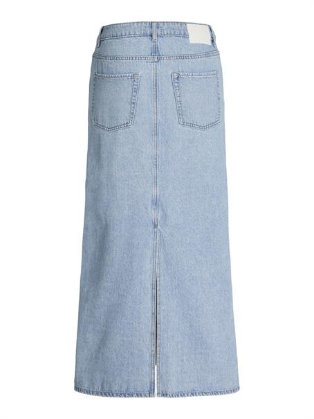 JXAURA LONG MW DENIM SKIRT DNM light blue denim