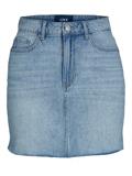 JXAURA RH SKIRT RA SN light blue denim