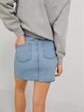 JXAURA RH SKIRT RA SN light blue denim