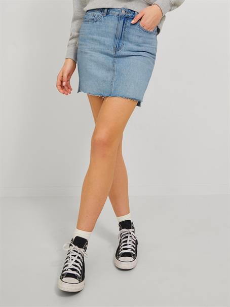 JXAURA RH SKIRT RA SN light blue denim