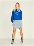 JXBEATRICE LOOSE LS SWEAT SWT NOOS blue iolite