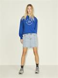 JXBEATRICE LOOSE LS SWEAT SWT NOOS blue iolite