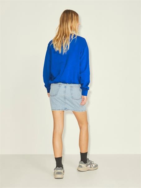 JXBEATRICE LOOSE LS SWEAT SWT NOOS blue iolite