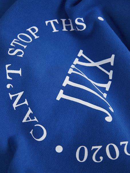 JXBEATRICE LOOSE LS SWEAT SWT NOOS blue iolite