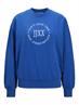 JXBEATRICE LOOSE LS SWEAT SWT NOOS blue iolite
