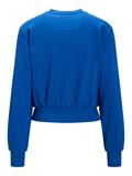 JXBELLA LS RELAXED VINT SWEAT SN blue iolite-bright white print