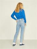 JXBELLA LS RELAXED VINT SWEAT SN blue iolite-bright white print