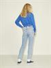 JXBELLA LS RELAXED VINT SWEAT SN blue iolite
