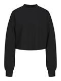JXCAIA RLX CROPPED LS CREW SWT black