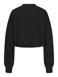 JXCAIA RLX CROPPED LS CREW SWT black