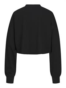 JXCAIA RLX CROPPED LS CREW SWT black