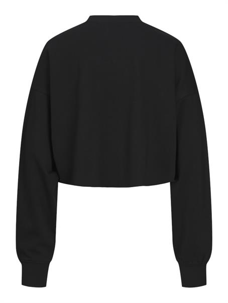 JXCAIA RLX CROPPED LS CREW SWT black
