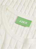 JXCARA COMFY CABLE CREW NECK KNIT vanilla ice