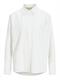 JXCARO POPLIN LS RLX SHIRT WVN NOOS blanc de blanc