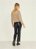 JXCATIE FAUX LEATHER PANTS NOOS black