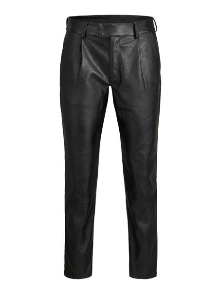 JXCATIE FAUX LEATHER PANTS NOOS black
