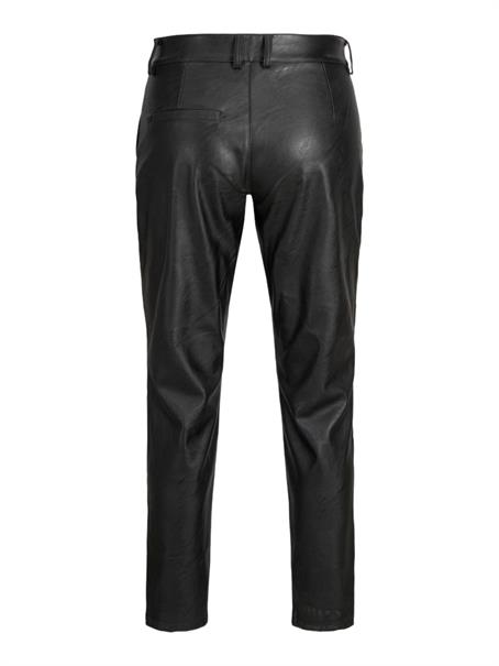 JXCATIE FAUX LEATHER PANTS NOOS black