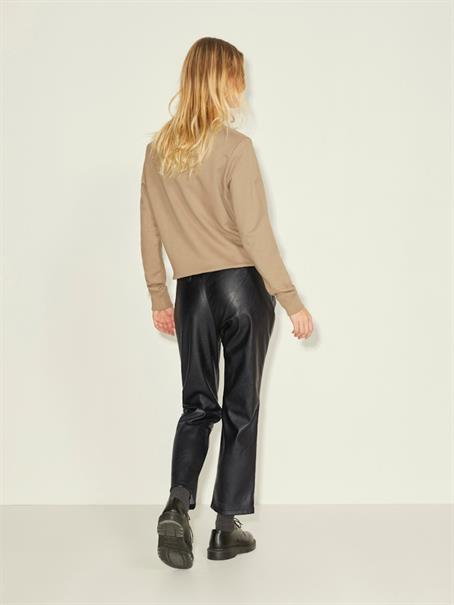 JXCATIE FAUX LEATHER PANTS NOOS black