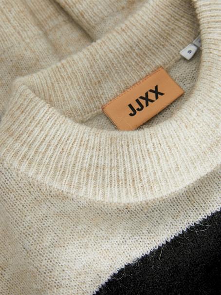 JXCHICK CREW NECK KNIT SN bone white