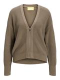 JXELIZA TWIST CARDIGAN KNIT brindle