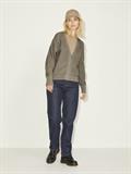 JXELIZA TWIST CARDIGAN KNIT brindle