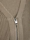 JXELIZA TWIST CARDIGAN KNIT brindle