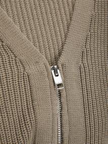 JXELIZA TWIST CARDIGAN KNIT brindle