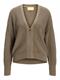 JXELIZA TWIST CARDIGAN KNIT brindle