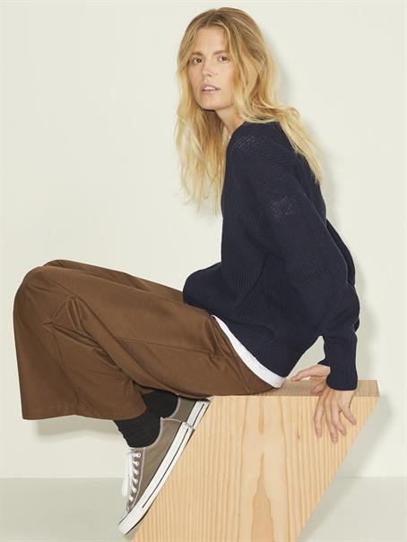 JXELIZA TWIST CARDIGAN KNIT navy blazer