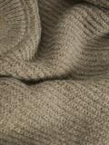 JXEMBER FLUFFY CREW NECK KNIT brindle