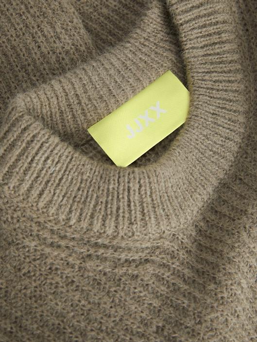 jxember-fluffy-crew-neck-knit-brindle