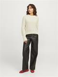 JXEMBER FLUFFY CREW NECK KNIT vanilla ice