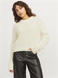 JXEMBER FLUFFY CREW NECK KNIT vanilla ice