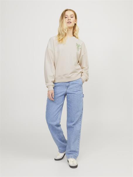 JXENYA RLX SHORT LS CREW SWT moonbeam