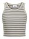 JXFALLON STR SL STRIPE RIB TOP JRS SN agate gray