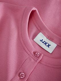 JXFIFI LS RIB CARDIGAN JRS LN morning glory