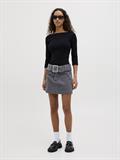 JXFIFI STR 3/4 BOATNECK TOP JRS NOOS black