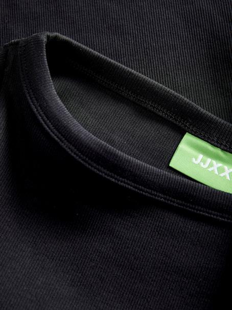 JXFIFI STR 3/4 BOATNECK TOP JRS NOOS black