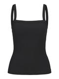 JXFIFI STR SL RIB TOP JRS SN black