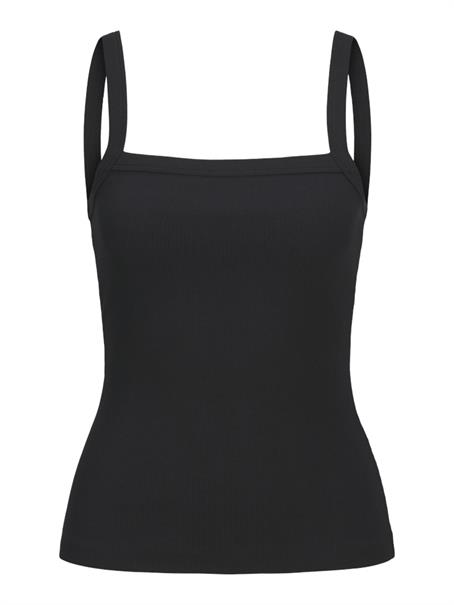 JXFIFI STR SL RIB TOP JRS SN black