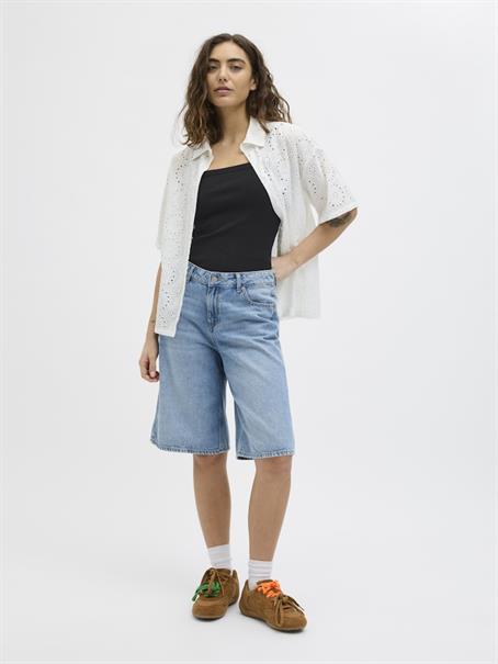 JXFIFI STR SL RIB TOP JRS SN black
