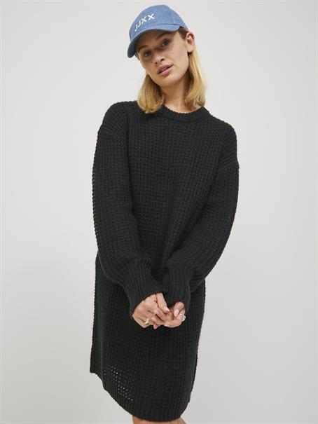 JXFILIPA OPEN DRESS KNIT SN black