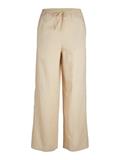 JXFLORA LINEN BLEND MW PANT WVN SN cement