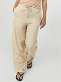 JXFLORA LINEN BLEND MW PANT WVN SN cement