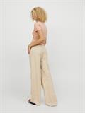 JXFLORA LINEN BLEND MW PANT WVN SN cement