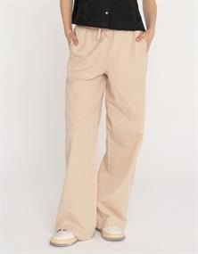 JXFLORA LINEN BLEND MW PANT WVN SN cement