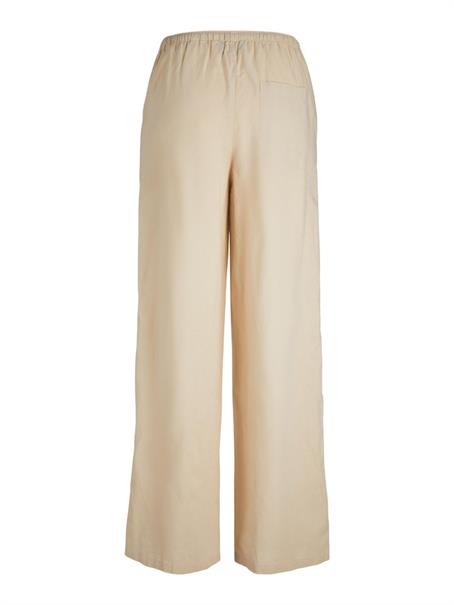 JXFLORA LINEN BLEND MW PANT WVN SN cement
