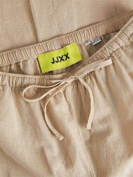 JXFLORA LINEN BLEND MW PANT WVN SN cement
